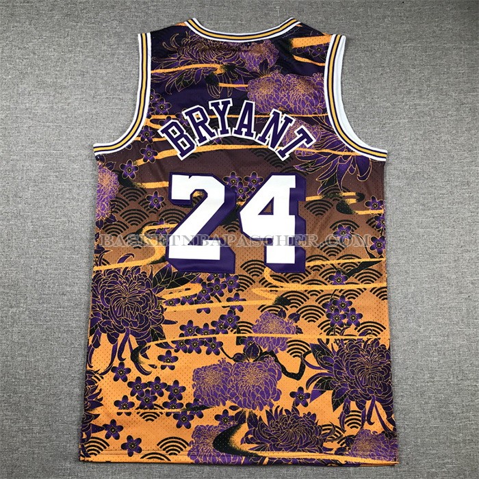 Maillot Los Angeles Lakers Kobe Bryant NO 24 Mitchell & Ness Lunar New Year Volet